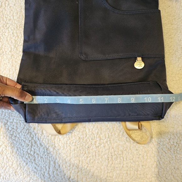 Radley Pocket Essentials Navy Nylon Backpack - Picture 13 of 15